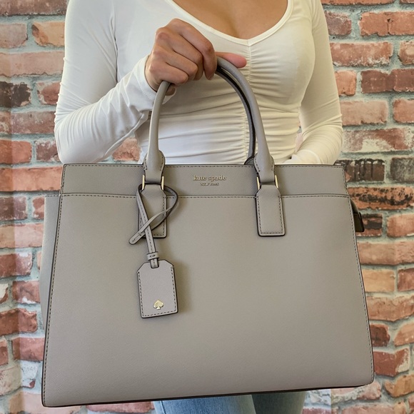 Kate spade Cameron large satchel soft taupe Gray - Picture 3 of 8